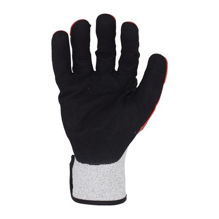 Azusa Safety Raptor 13 ga. ANSI A4 Cut Resistant Gloves, Sandy Foam Nitrile Palm Coating, TPR Hand Protection, XL RAPCR5